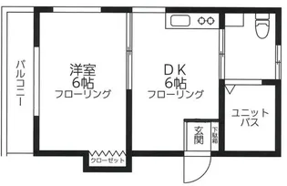 グリーンベルII【1階】の間取り
