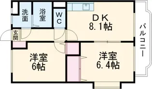 Y.M.Terauchi【1階】の間取り