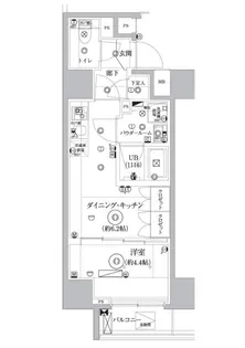 セジョリ東陽町【4階】の間取り