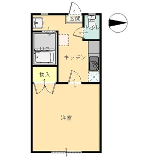 セントラルヒルズ【1階】の間取り