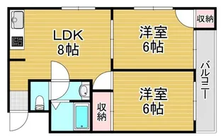 エクセル21【2階】の間取り