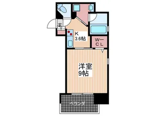 ルービンス宇品海岸【10階】の間取り
