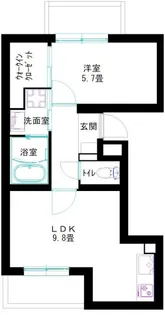 サントノーレ【3階】の間取り