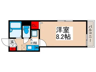 プランドール【1階】の間取り