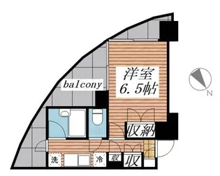 メゾン・ド・レノン【9階】の間取り