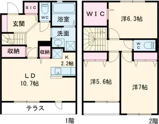 The Park.A棟の間取り