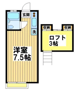 ムーンシャトル【1階】の間取り