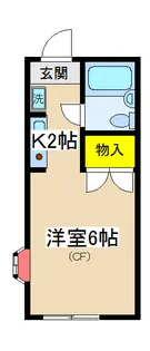 メゾンサザン日吉【1階】の間取り