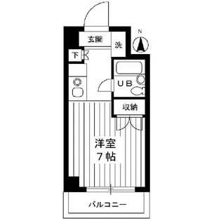 グレース蔵前【2階】の間取り