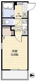 エルカーサ平和台【1階】の間取り