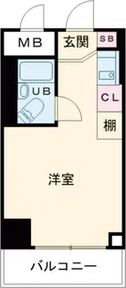 トーショービル【11階】の間取り