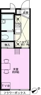 ラトゥール鳩ヶ谷坂下【2階】の間取り