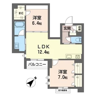 グランドメゾンマルコー【2階】の間取り
