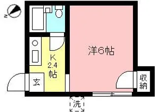 エーゼルハイム【1階】の間取り