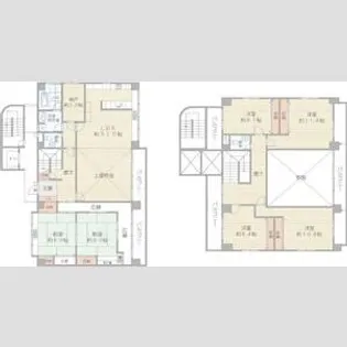 ラ・フォーレ高井田の間取り