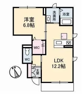 グラン・ノワ【1階】の間取り
