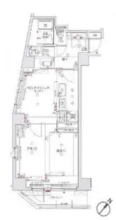 アヴニールイシ南千住【4階】の間取り