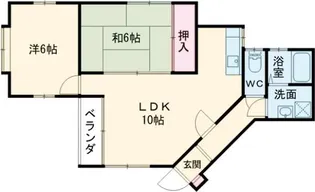 メゾンさとう【1階】の間取り