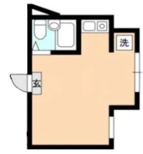 若松荘【1階】の間取り