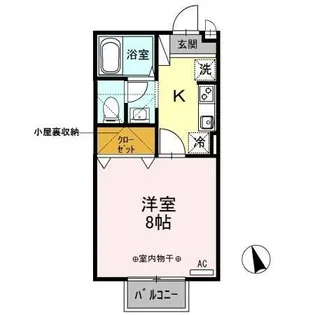 セントラルコート【2階】の間取り