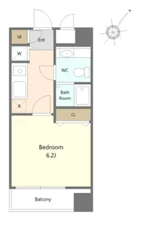 VIE田園調布【2階】の間取り