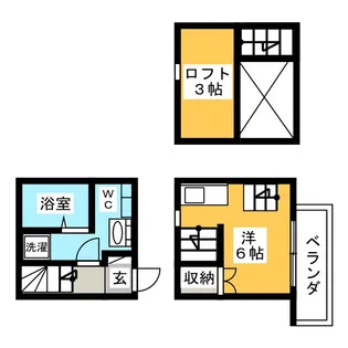 la casa felice【1階】の間取り