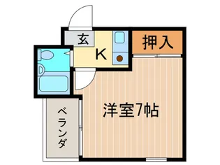 ラトゥ-ル清水【4階】の間取り