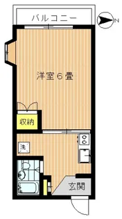 ハイツケンユー【2階】の間取り