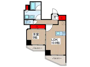 メインステージ東向島II【4階】の間取り