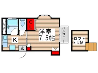 ケントハウス【2階】の間取り