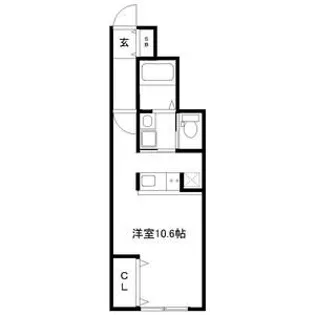 グランディオーサ北仙台【1階】の間取り