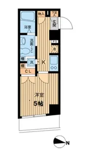 エスティメゾン武蔵小山【1階】の間取り