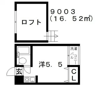 FONTAL SOUTH(フォンタルサウス)【3階】の間取り
