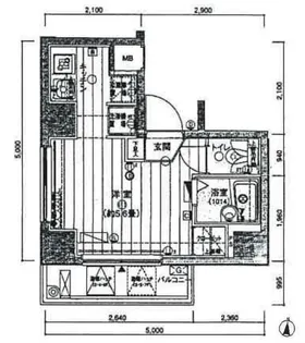 プレール・ドゥーク高円寺【4階】の間取り