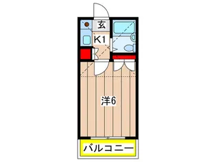グランディ井田【2階】の間取り