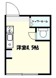 パックセントラル【1階】の間取り