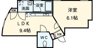 CortileSetagaya【2階】の間取り