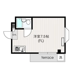 ロイヤルズハイツ【1階】の間取り