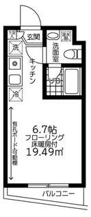 ドムス登戸【5階】の間取り