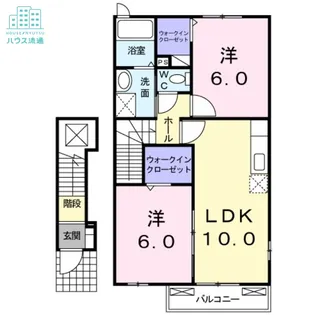 エアリーヒルA【2階】の間取り