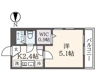 カーサアルテスタ【2階】の間取り
