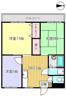 モードマンションA【4階】の間取り