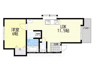 メゾン貞光3【2階】の間取り
