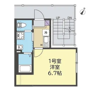 almo新杉田【2階】の間取り