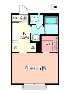 ペリドット【1階】の間取り