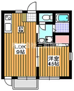宮前ハウス【1階】の間取り