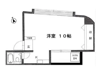 カーサココン【3階】の間取り