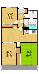 リヴェール宮崎台【1階】の間取り