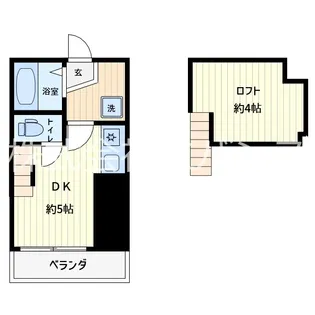 ブルースカイ【2階】の間取り