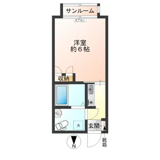 ビラパルマ【2階】の間取り